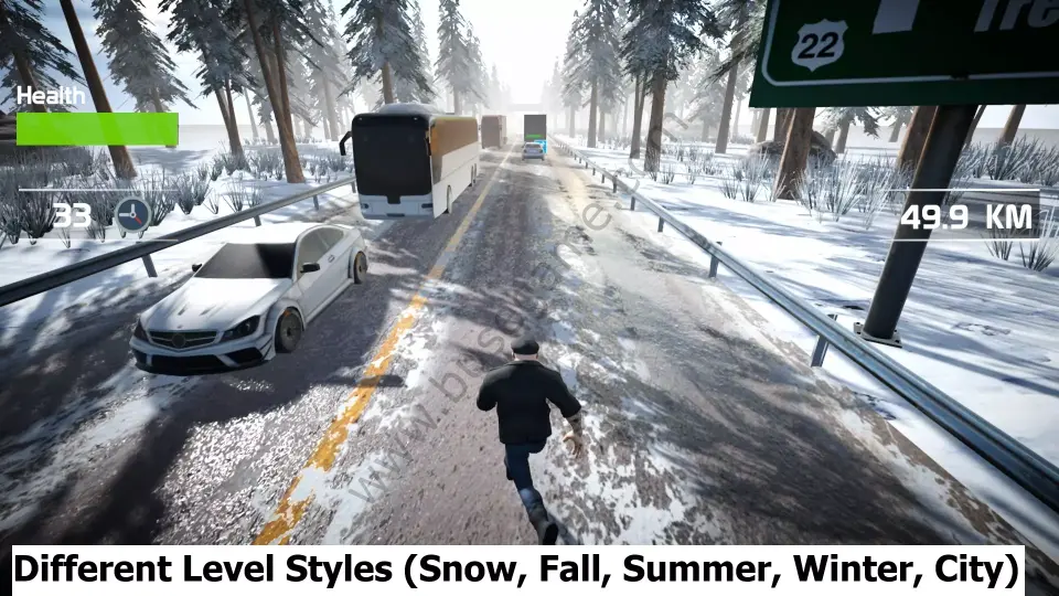 3D Gerçekçi Koşu Oyunu