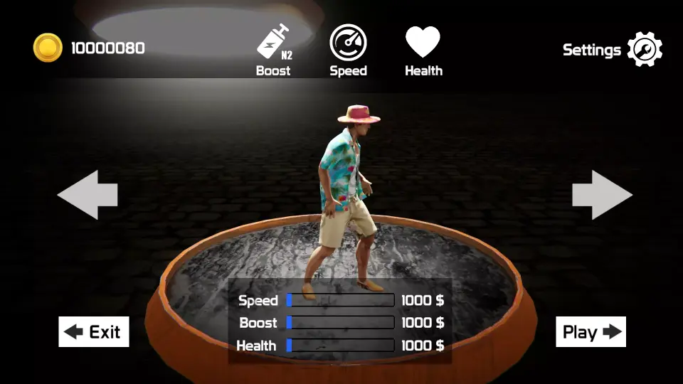 3D Gerçekçi Koşu Oyunu