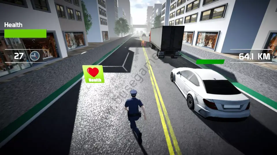 3D Gerçekçi Koşu Oyunu