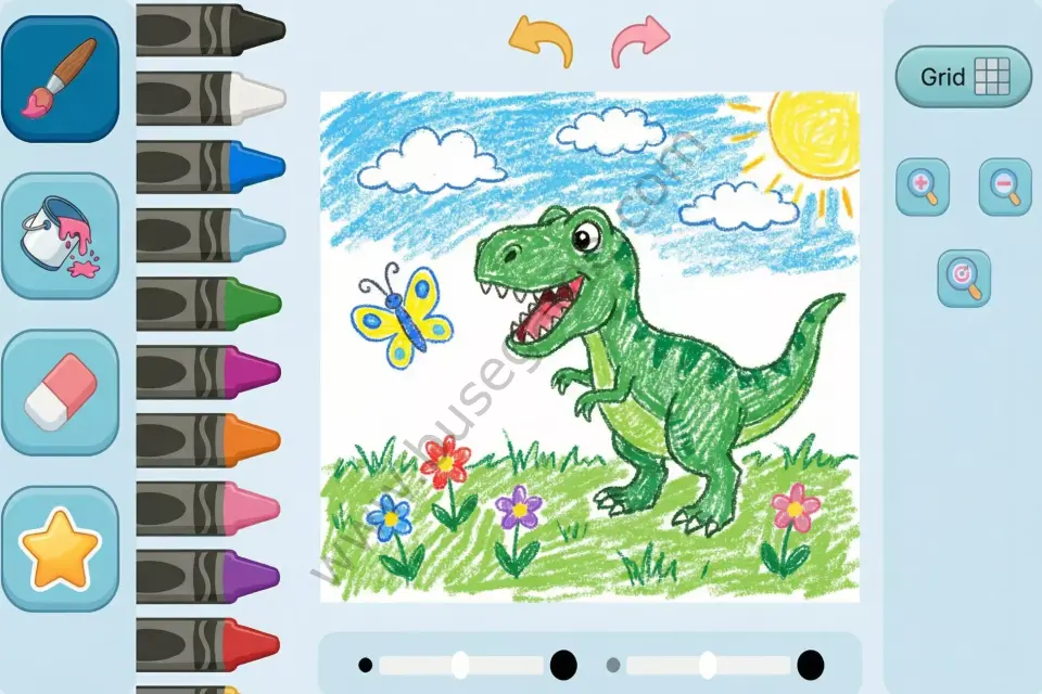 Resim Çizme ve Boyama Oyunu