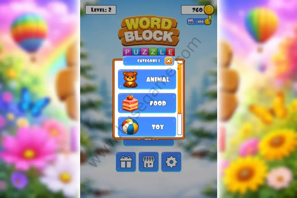 Word Block Puzzle