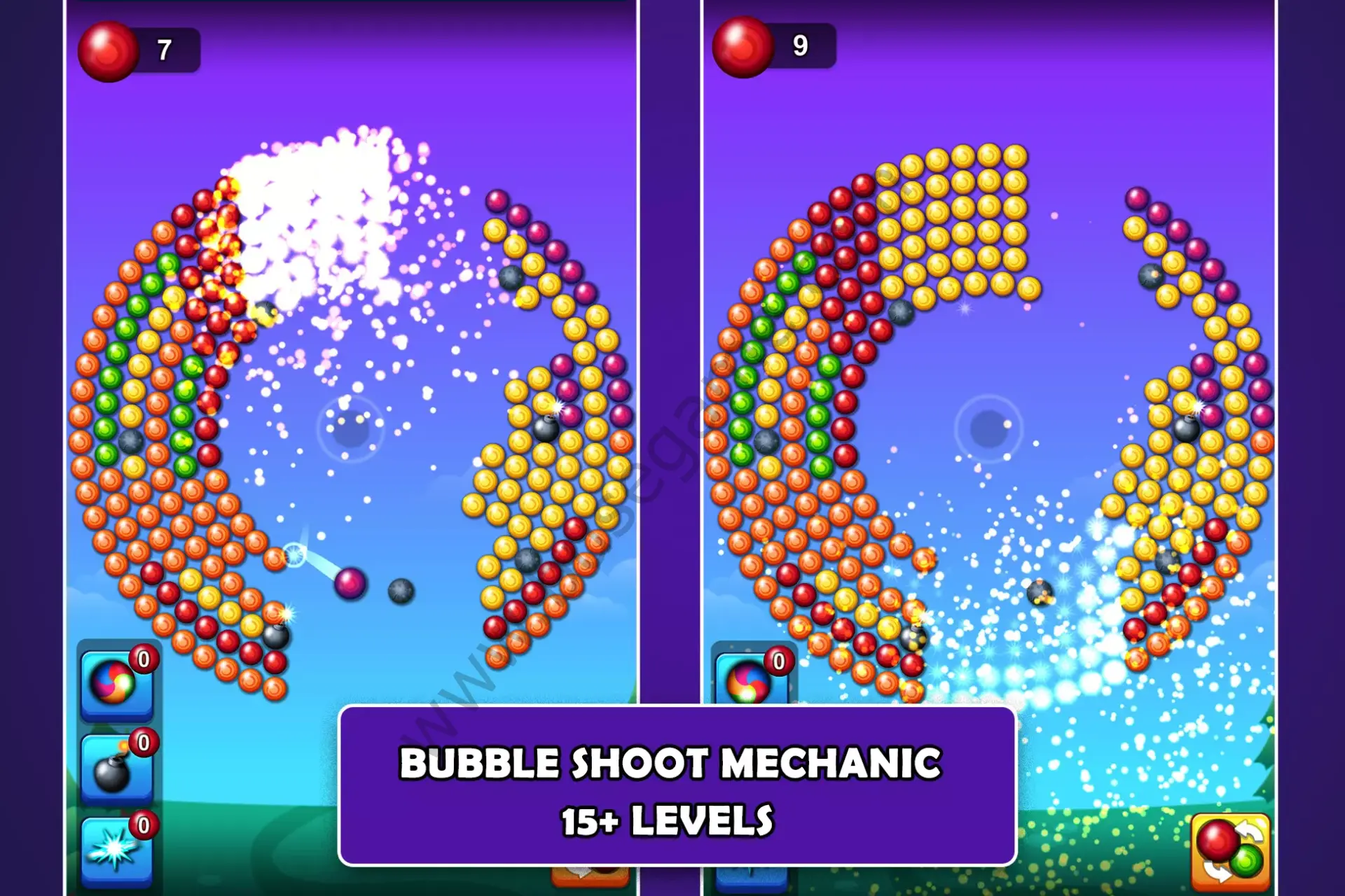 Bubble Shooter Revolver